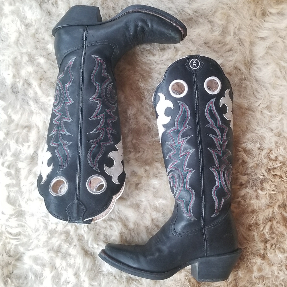 Tony Lama Buckaroo Cowboy Boots